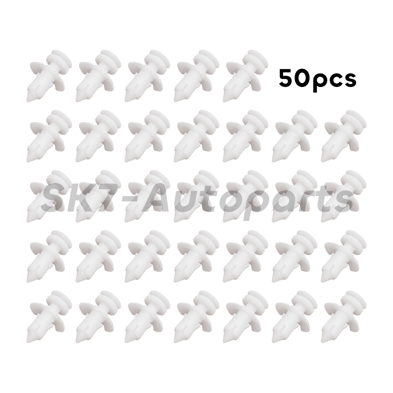 Set of 50 Interior Door Trim Panel Retaining Clip Durable for Ford W704958-S300