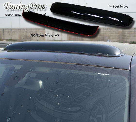 Smoke Tint Moon Sun Roof Deflector Visor 980mm 38.5″ For 2011-14 Hyundai Sonata