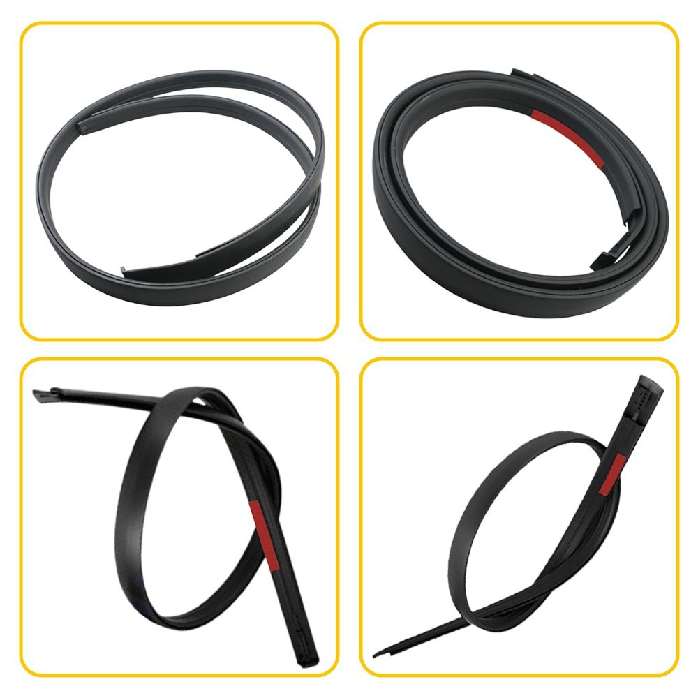 For 2007-2021 Tundra Crewmax 4 Pair Roof Molding Drip Weatherstrip