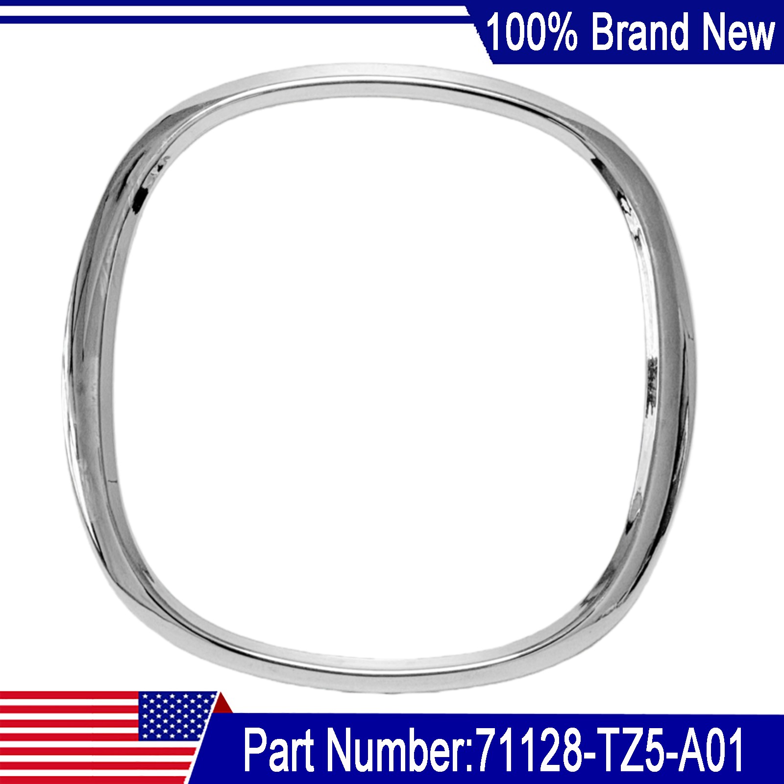 71128-TZ5-A01 Grille Trim Ring For 2017-2022 Acura ILX MDX Base Sedan 4-Door