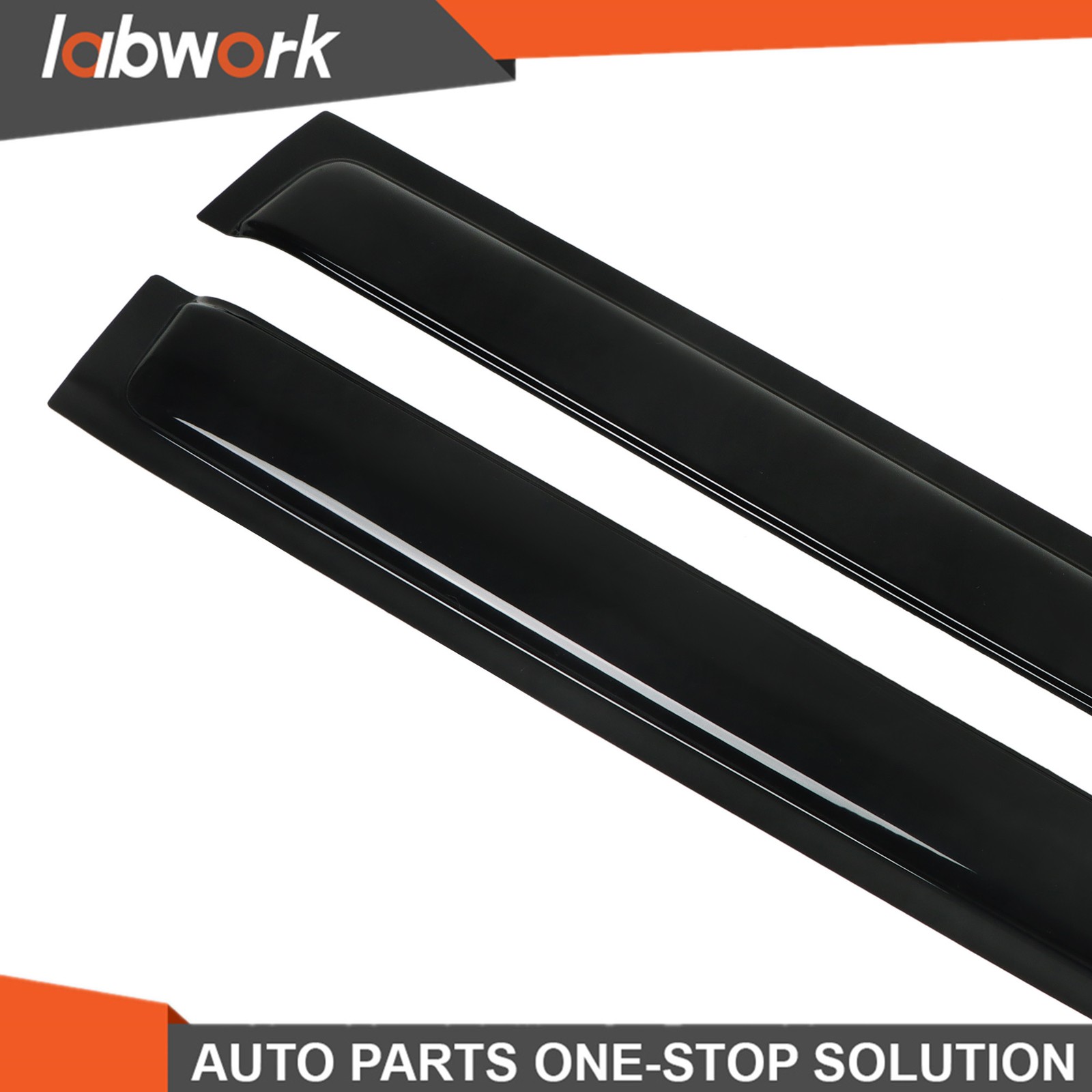 Labwork Window Visor Vent Sun Shade Rain Guard For Mazda CX-9 2016-2021 4PCS