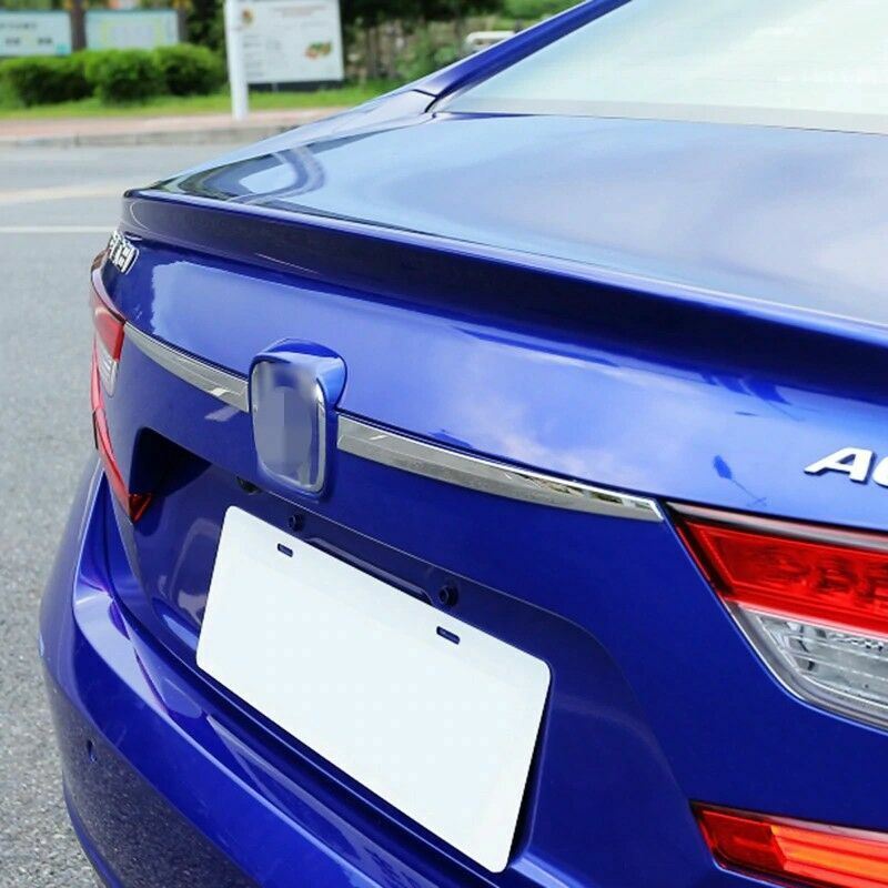Chrome Stainless Steel Trunk Lid Molding Trim for Honda Accord 10th Gen 2018+