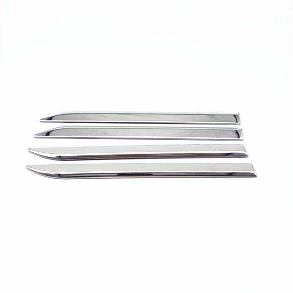 3D Chrome Strip Trim Cover Stainless Steel For Car Body Front Doors Side Fender