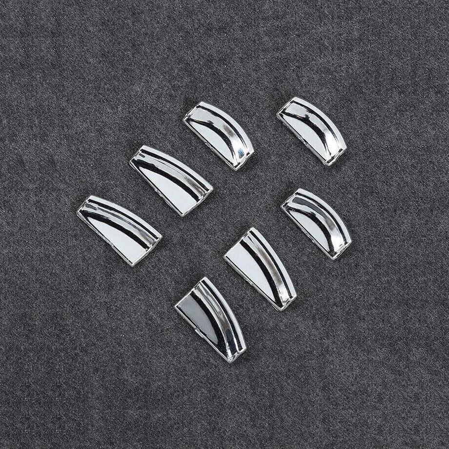 For 2011-2024 Dodge Durango Chrome Window Lift Switch Button Cover Trim Sequins