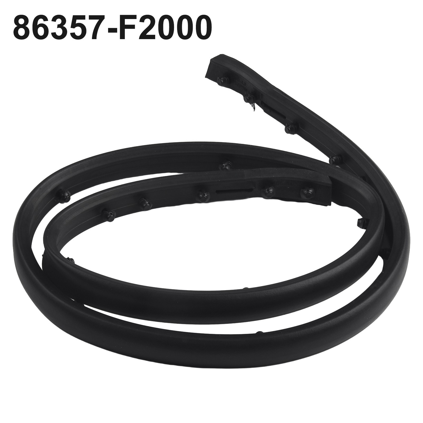 Replacement Rubber Strip Trim for Elantra Sedan 2017 2018 Superior Quality