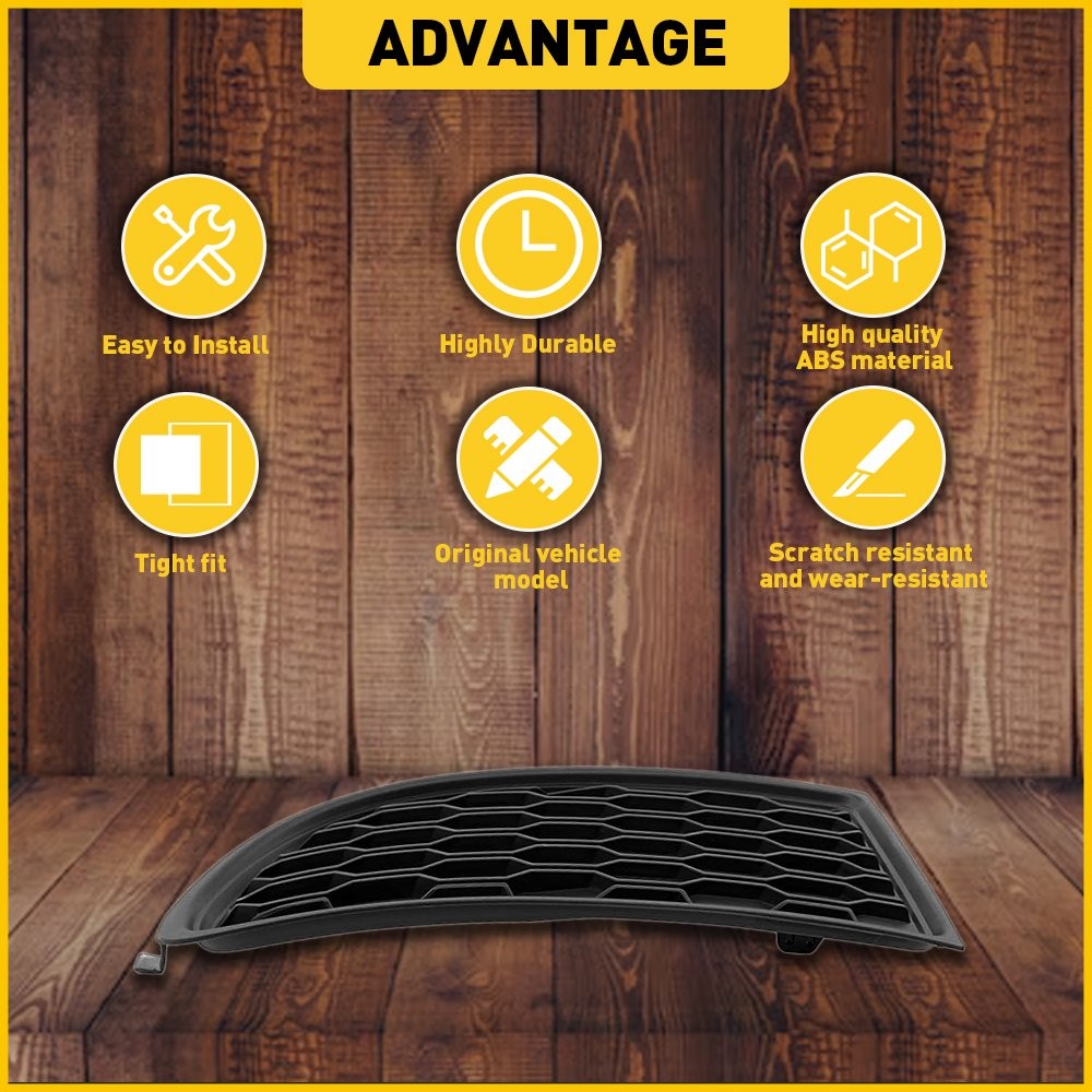 Front Right Side Fog Light Grille Cover 68079852AB 11-20 for Dodge Journey LN EO