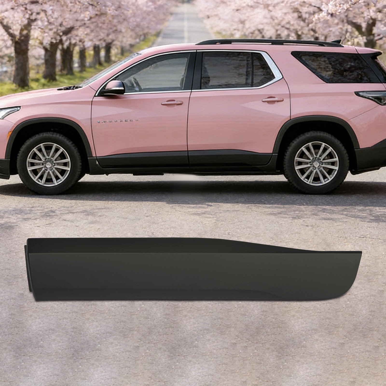 Rear Left Side Stylish Door Molding Trim For 2018-2022 Chevrolet Traverse