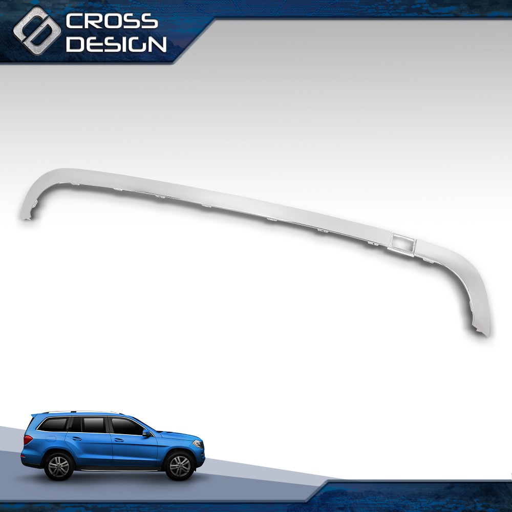 Rear Upper Bumper Trim Molding Face Bar Fits 2013-2016 Mercedes GL450 GL550