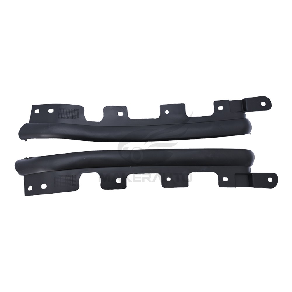 Front Driver & Passenger Bumper Face Bar Trims Molding Pair Ford 2017-2019 F-250