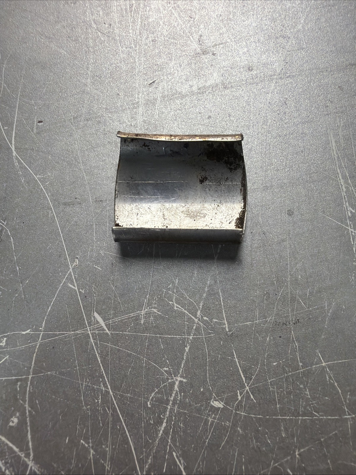 mercury custom chrome trim connector bottom windshield 1955