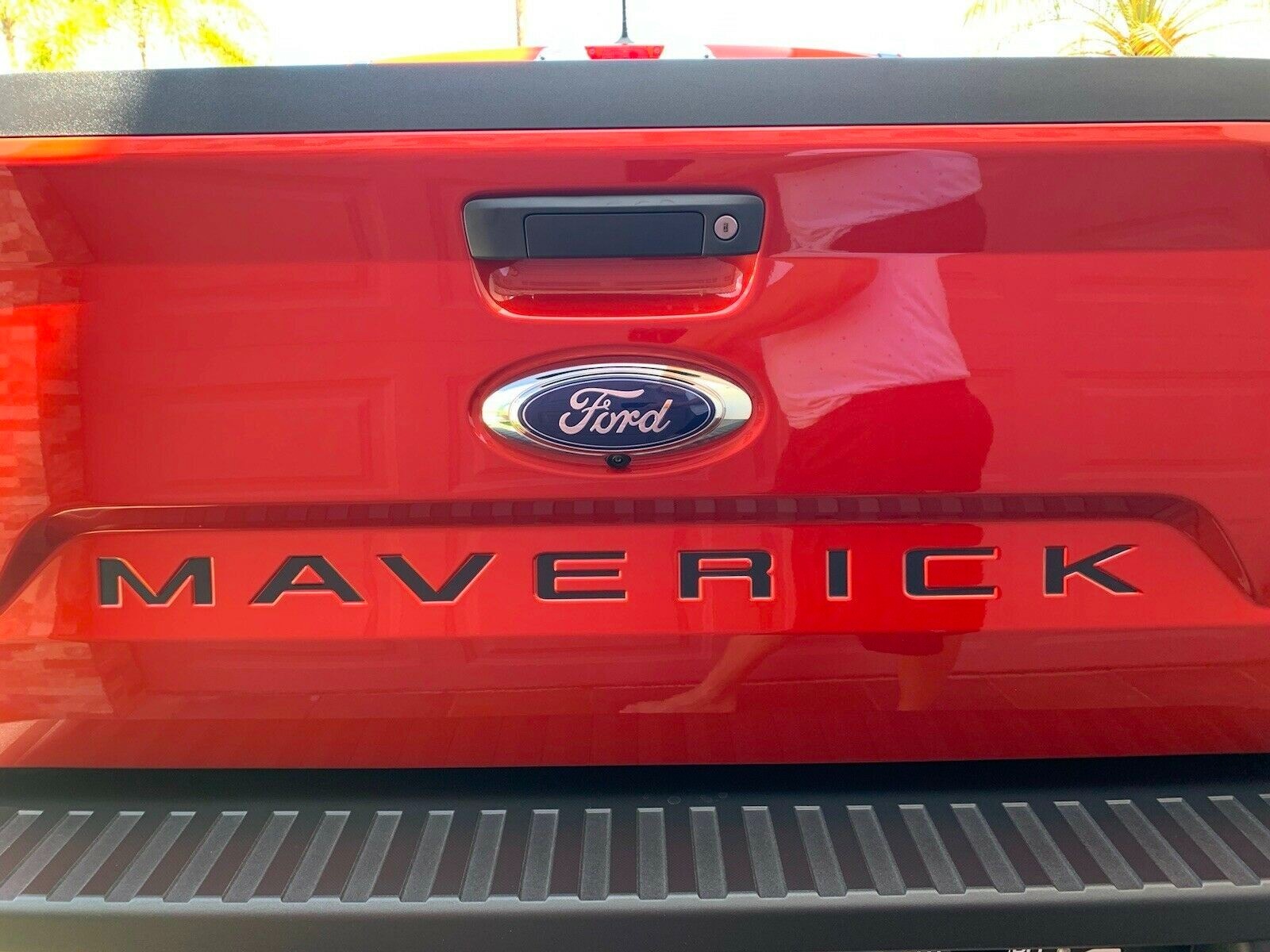 For 2022-2026 Ford Maverick Tailgate Letter Overlay Decals Insert Inlay
