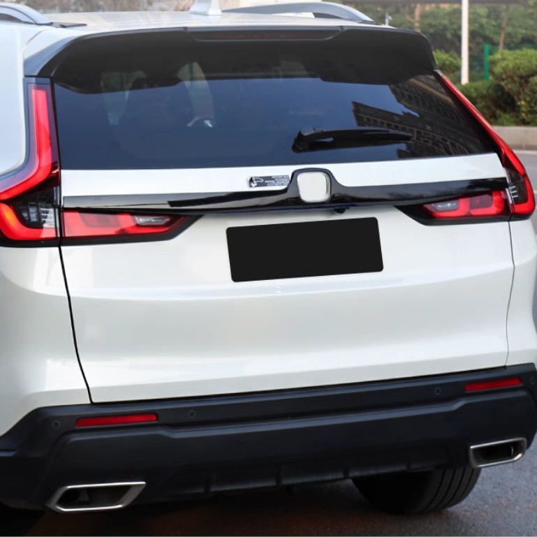 Black Rear Door Trunk Lid Cover Trim 1pcs For Honda CR-V CRV 2023 2024 2025