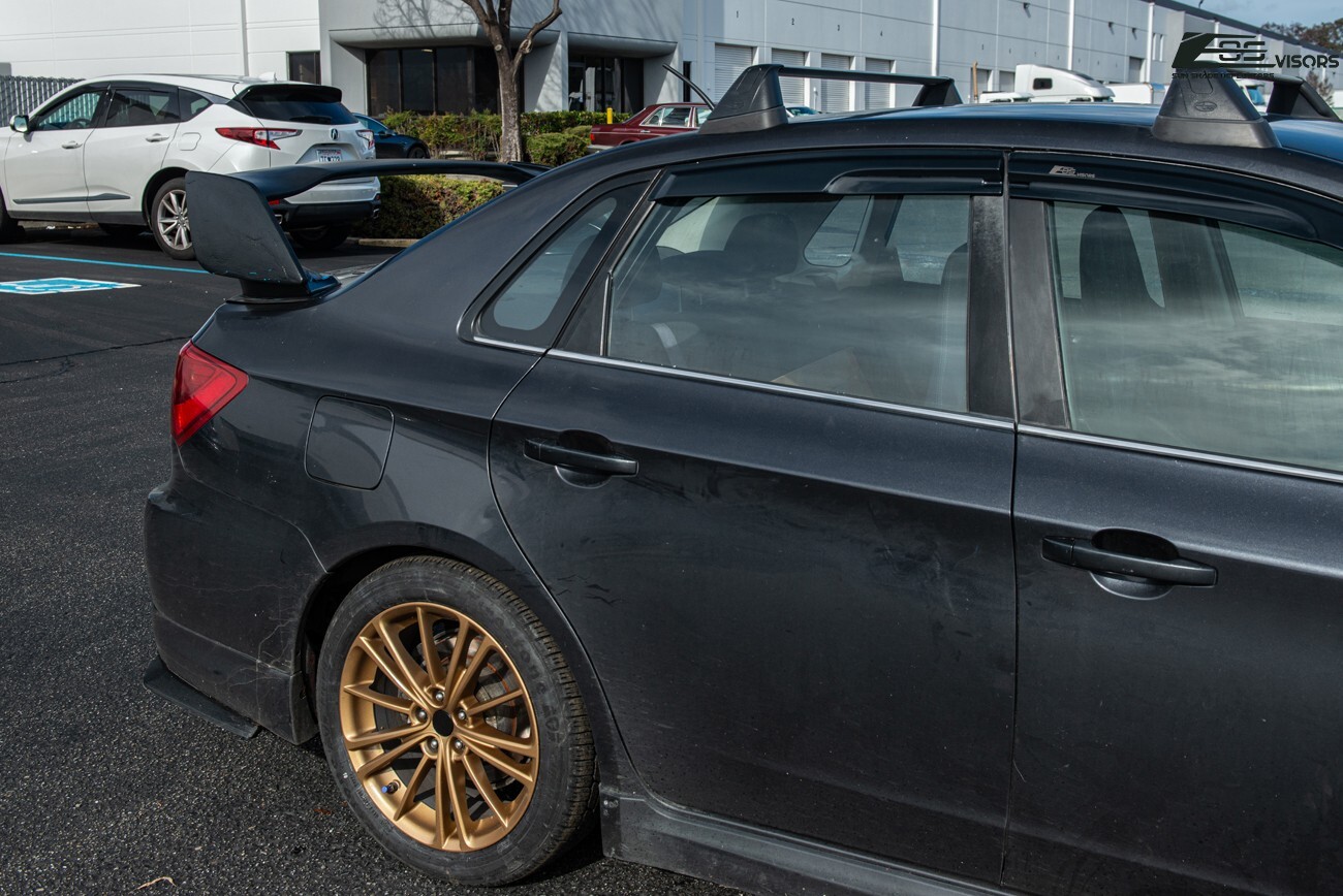 For 08-11 Impreza | 08-14 WRX STi | Mugen Tape-On Side Window Visor Rain Guards