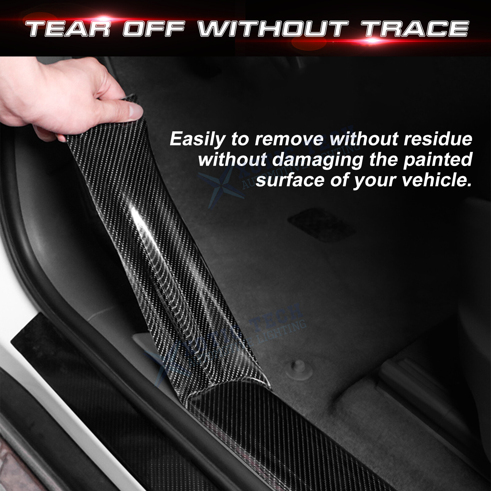 Door Side Sikrt Bumper Hood Body Protect PVC Decal Sticker For Subaru WRX STI