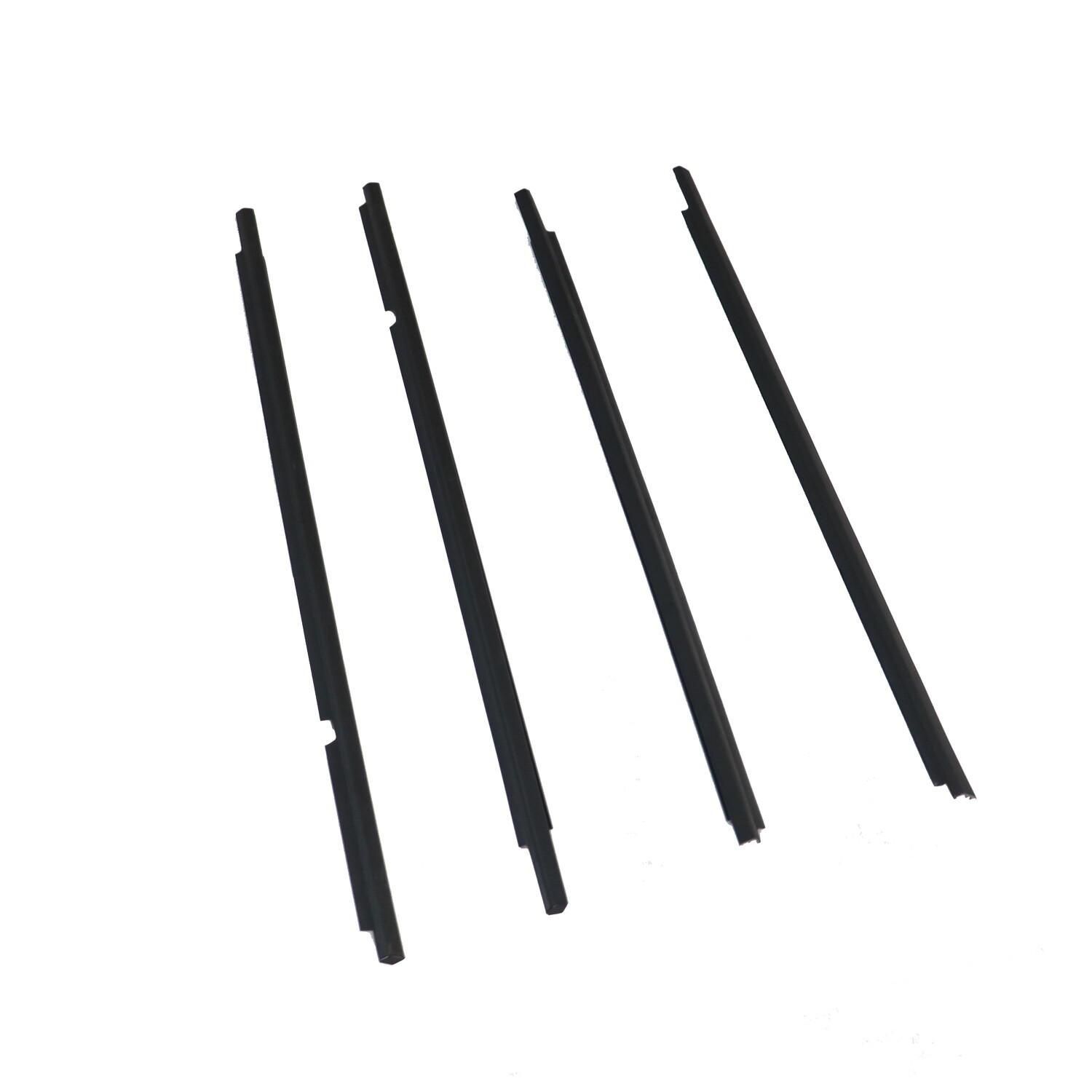 4Pcs For 2003-08 Toyota Corolla Weather Strips Window Moulding Trim Seal Belt