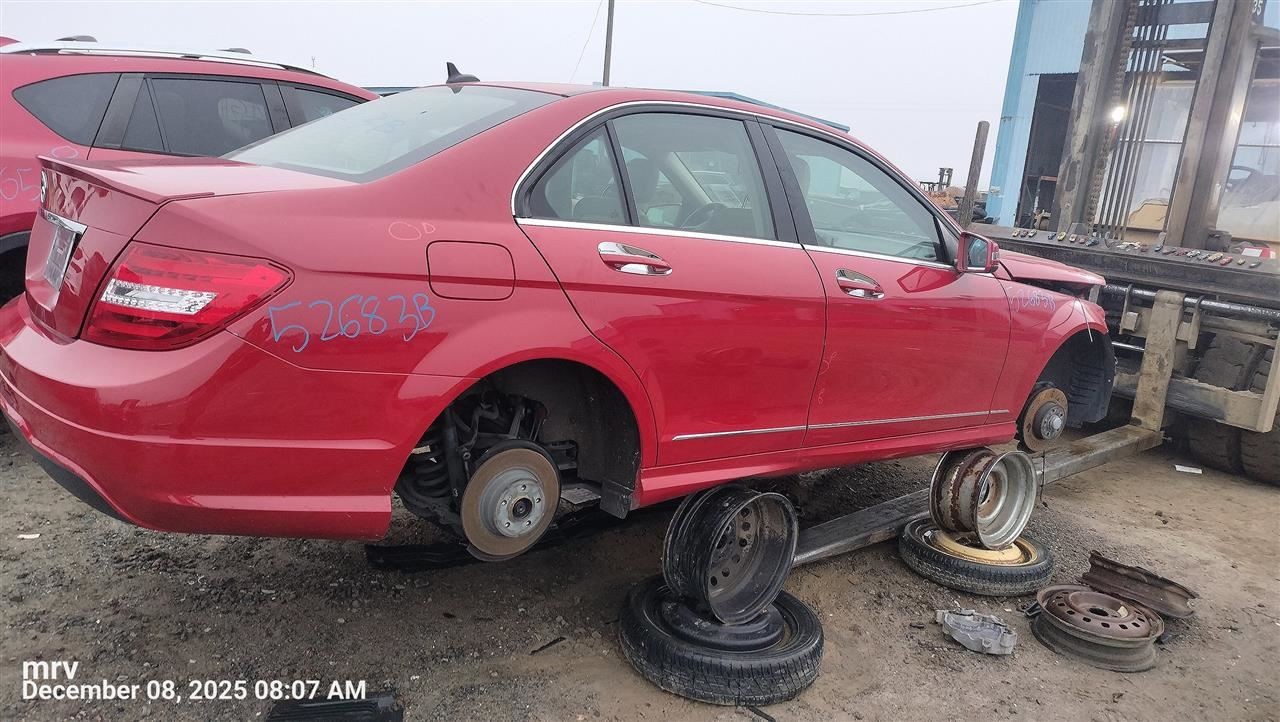 LEFT REAR DOOR MOULDING OEM 2010 MERCEDES-BENZ C250 204 730 01 80