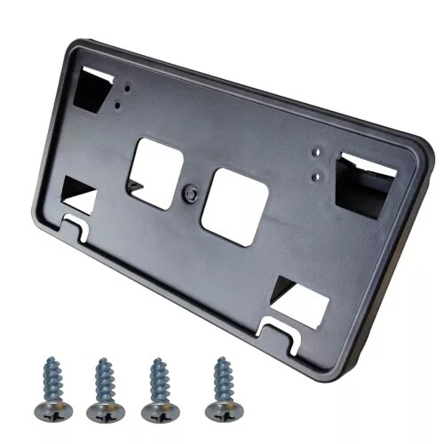 For F150 2021-23 3.3/5.0L Front Bumper License Plate Bracket Holder Replacement