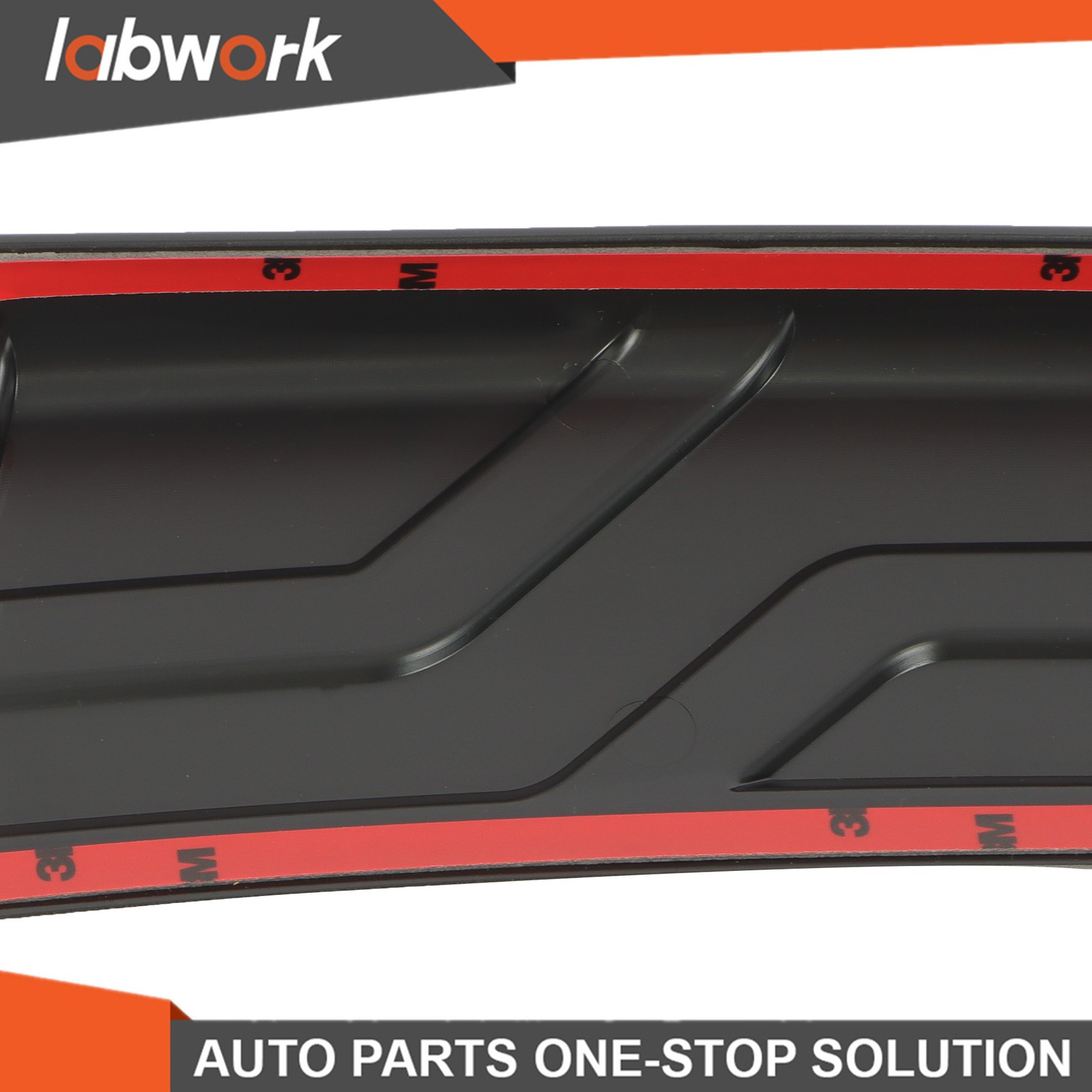 Labwork Rear Bumper Cover Protector Step Plate Pad For Subaru Forester 2019-2024