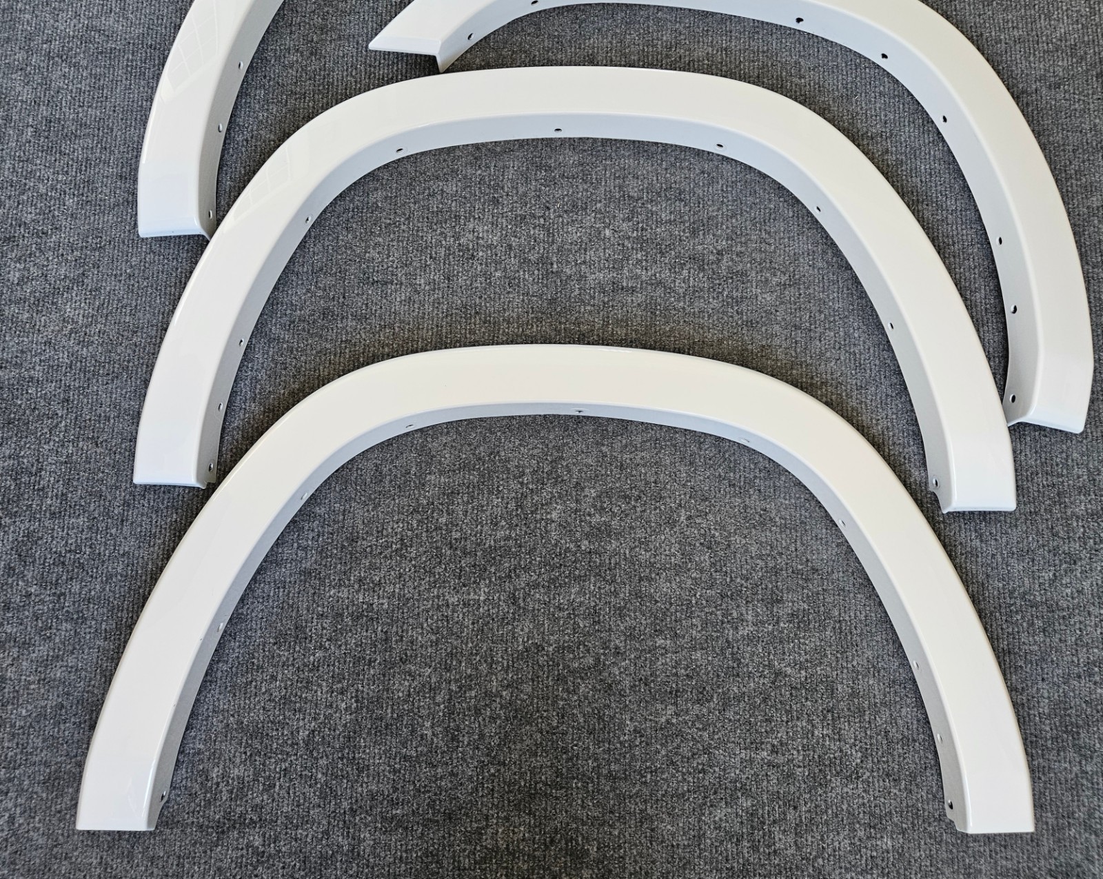 Dodge Ram 1500 Factory OEM 2019-2024 Fender Flare Set Original Bright White F63