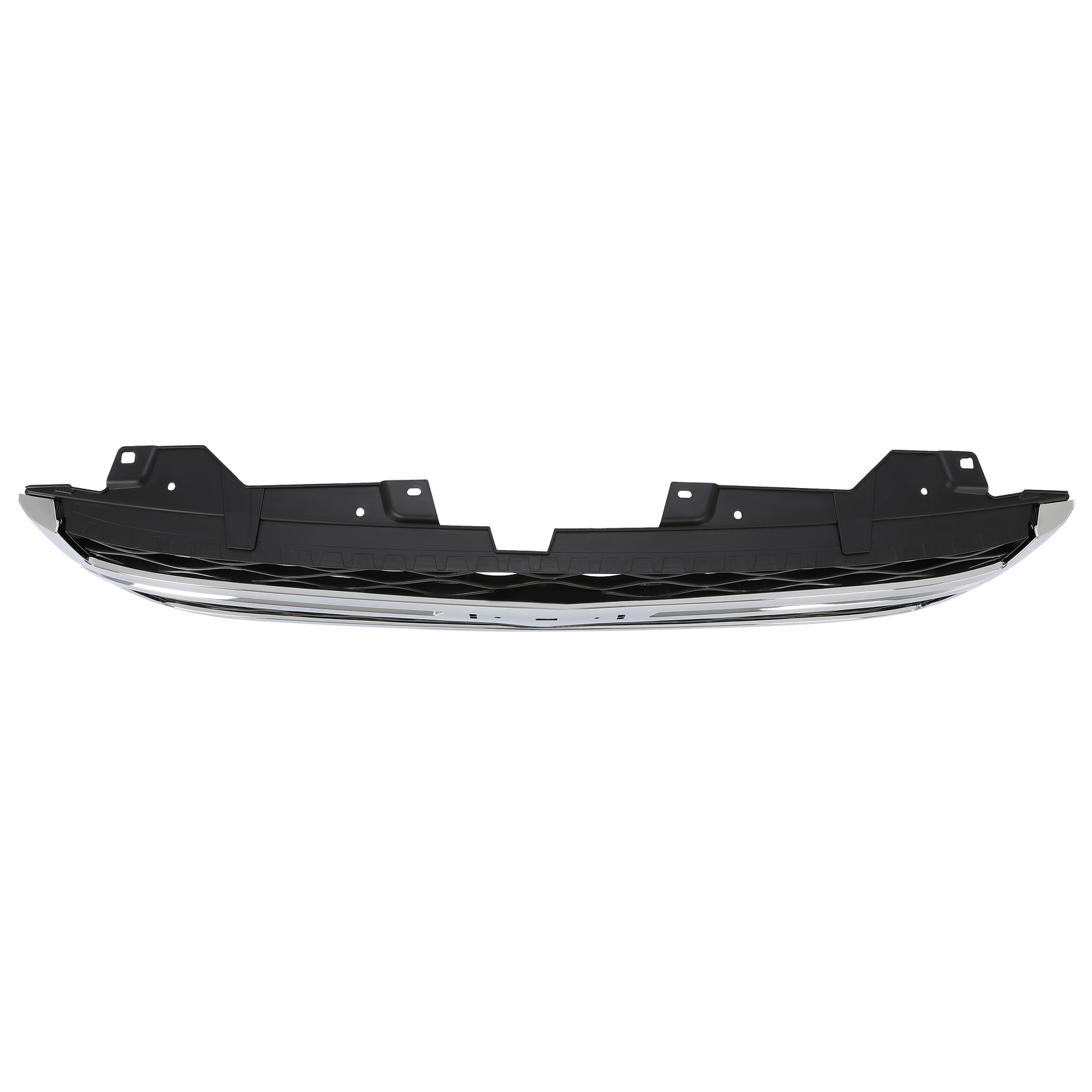 Front Grille Chrome +Matte Black For Chevy Silverado Sierra 2500 3500 HD 2011-14