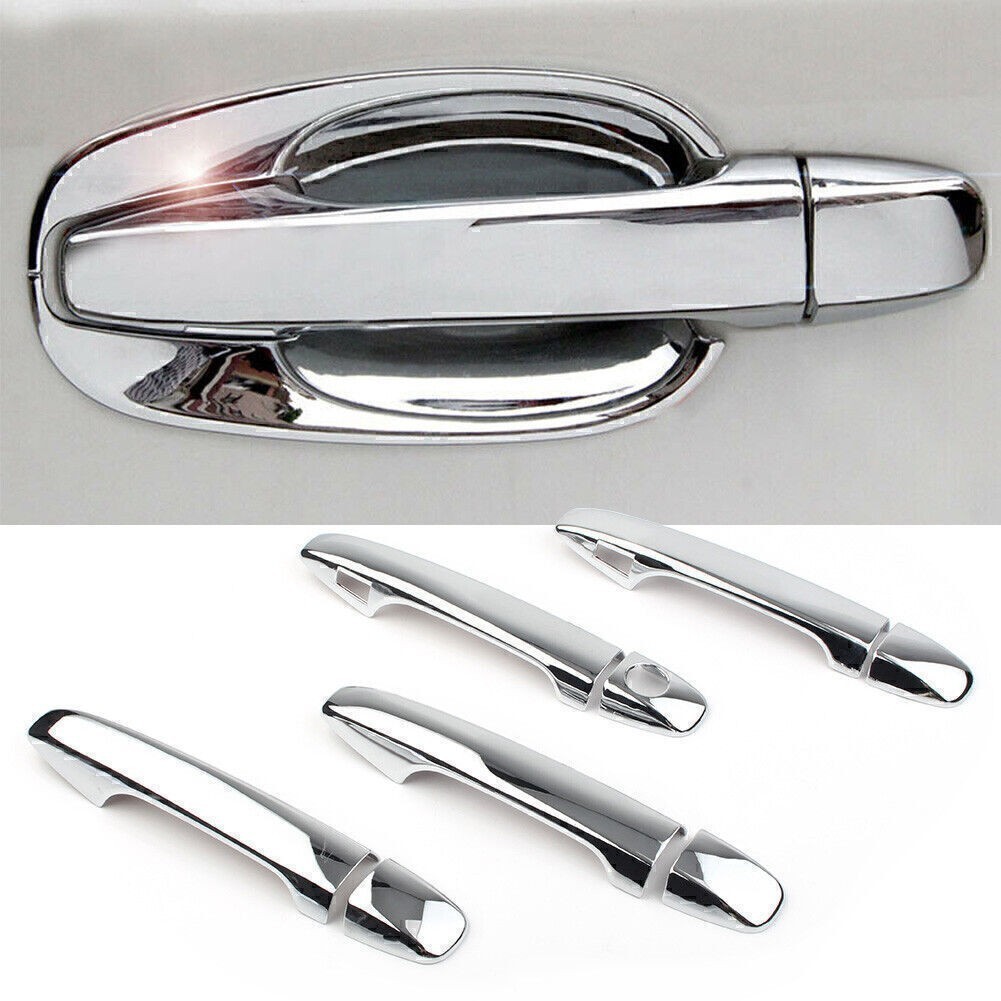 Chrome Side Door Handle Cover Trim For Subaru Forester 2013-2018 2017 2016 2015