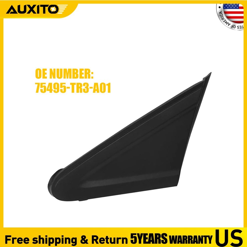 Driver Left Mirror Fender Pillar Corner Cover Trim For Honda Civic 2012-2015 N
