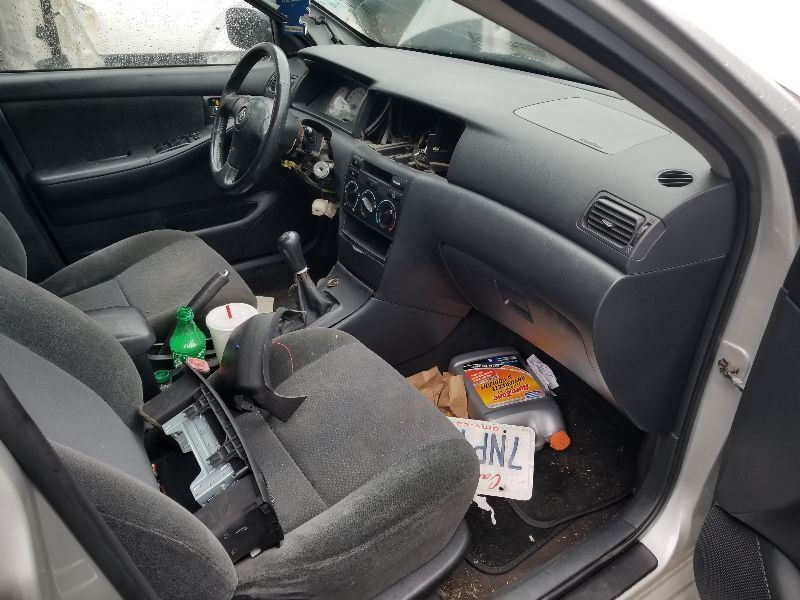 2004 TOYOTA COROLLA S PASSENGER SIDE REAR QUARTER GLASS