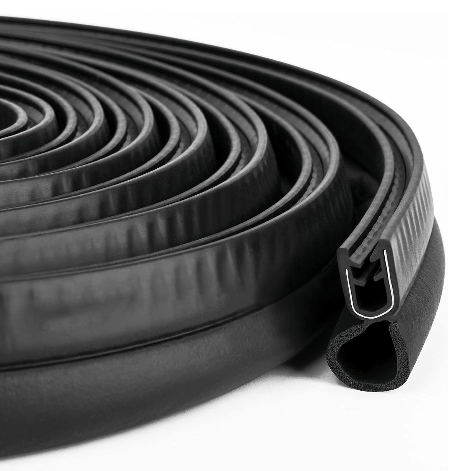 1PC 4m U Shape Rubber Seal Strip with Top Bulb Easy to Install for Mitsubishi