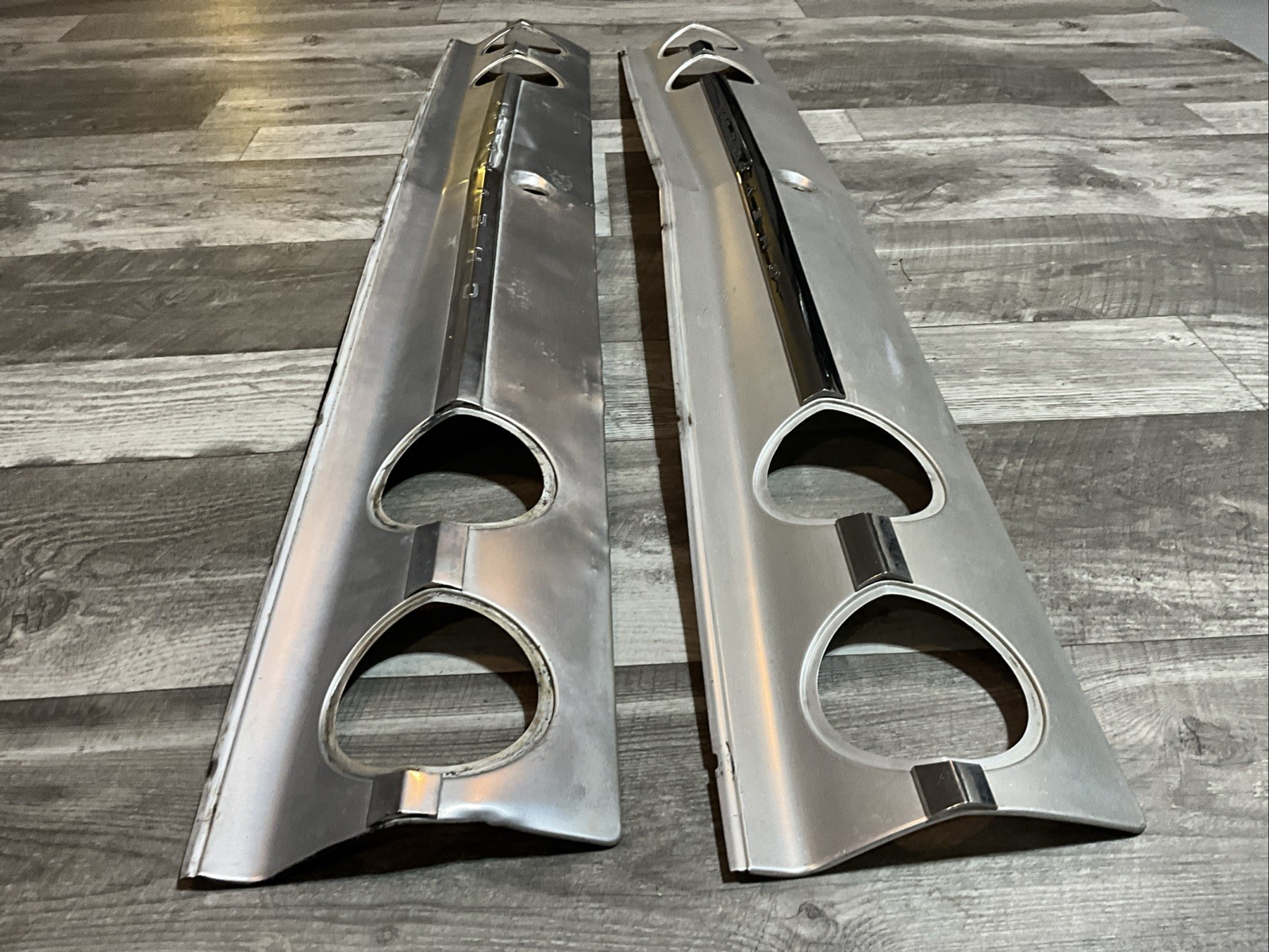 1962 Impala Rear Cove Moldings, Original.