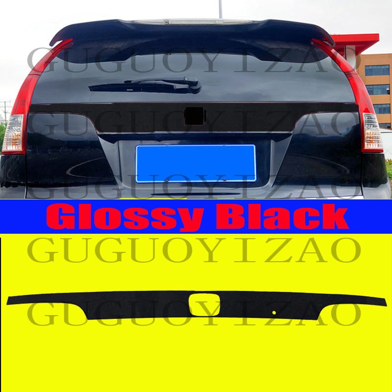 For Honda CRV CR-V 2012-16 Glossy Black Rear Door Trunk Lid Tailgate Strip Trim