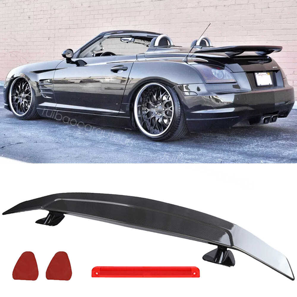 46inches Carbon Style Rear Trunk Spoiler Racing Wing For Chrysler Crossfire
