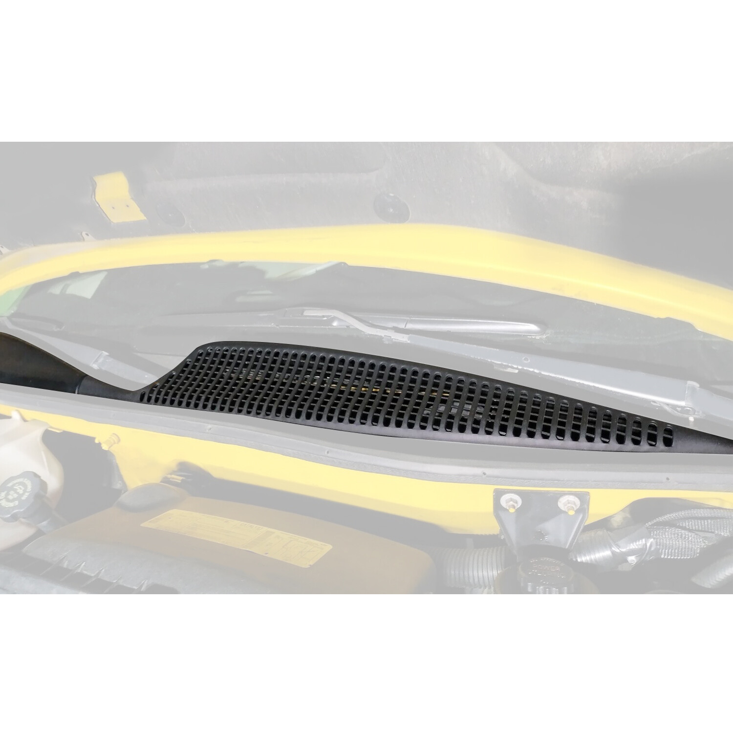 KUAFU Windshield Wiper Vent Cowl Screen Cover For GMC Savana 1500/2500/3500