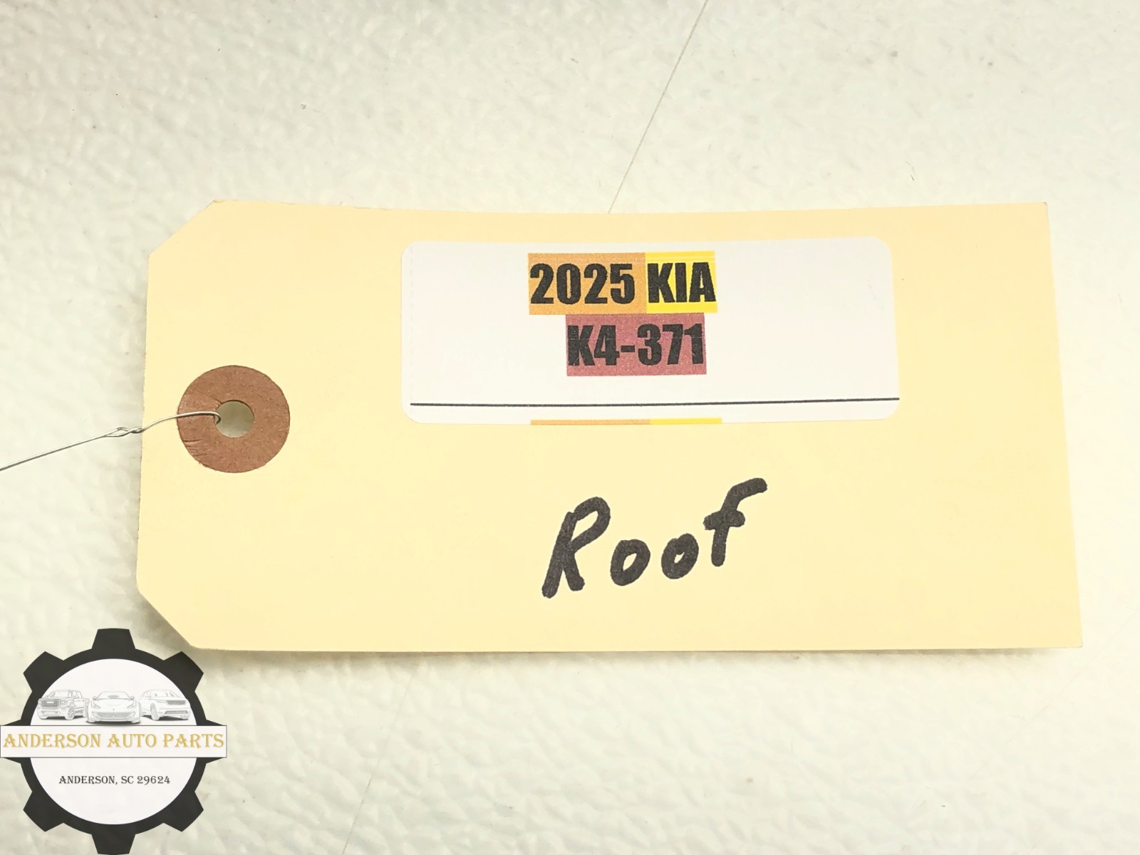 2025-2026 KIA K4 ROOF SIDE DRIP MOLDING TRIM SET X2 OEM