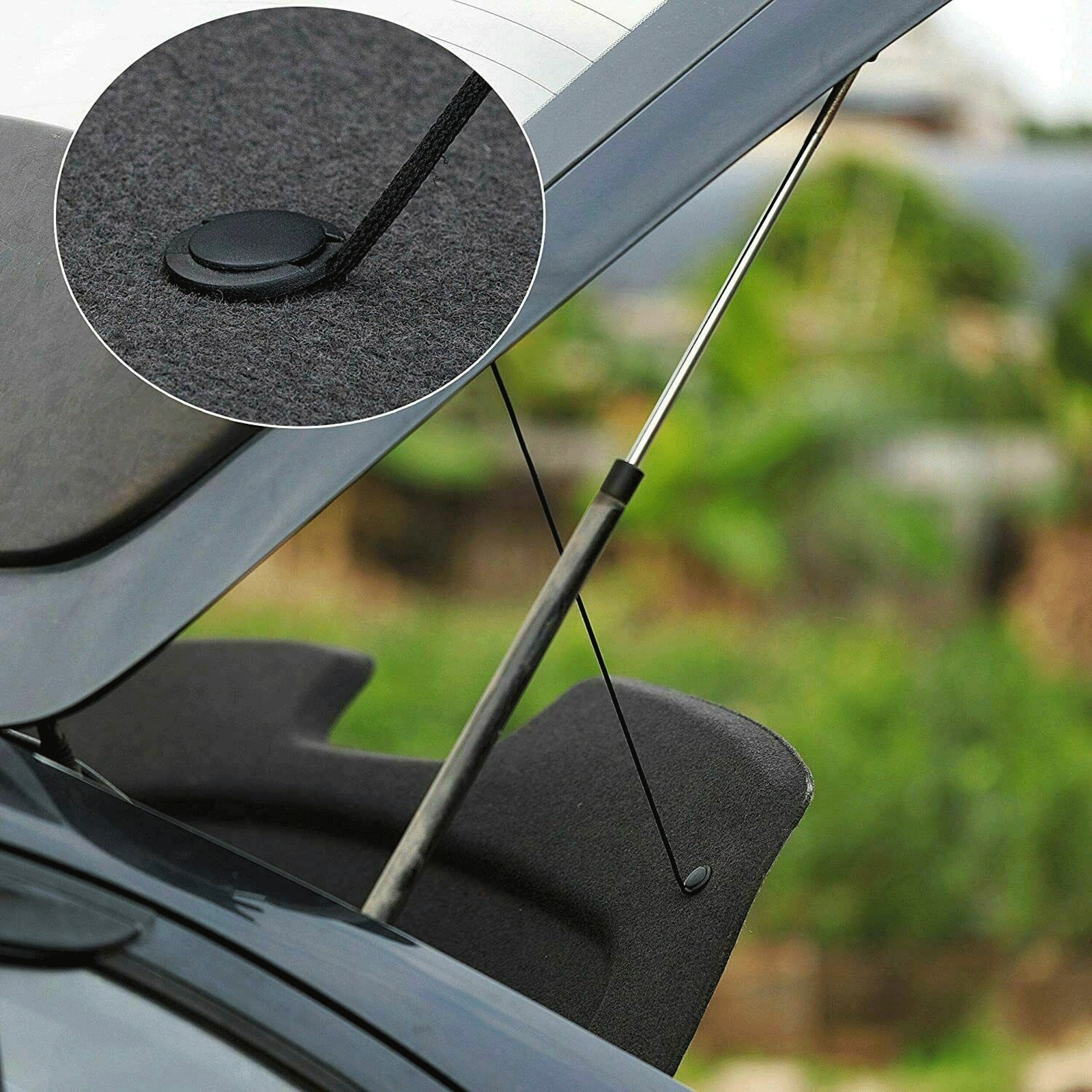 120PCS&8mm Bumper Clips Retainer Auto Car Plastic Rivets Fastener Fender Push.