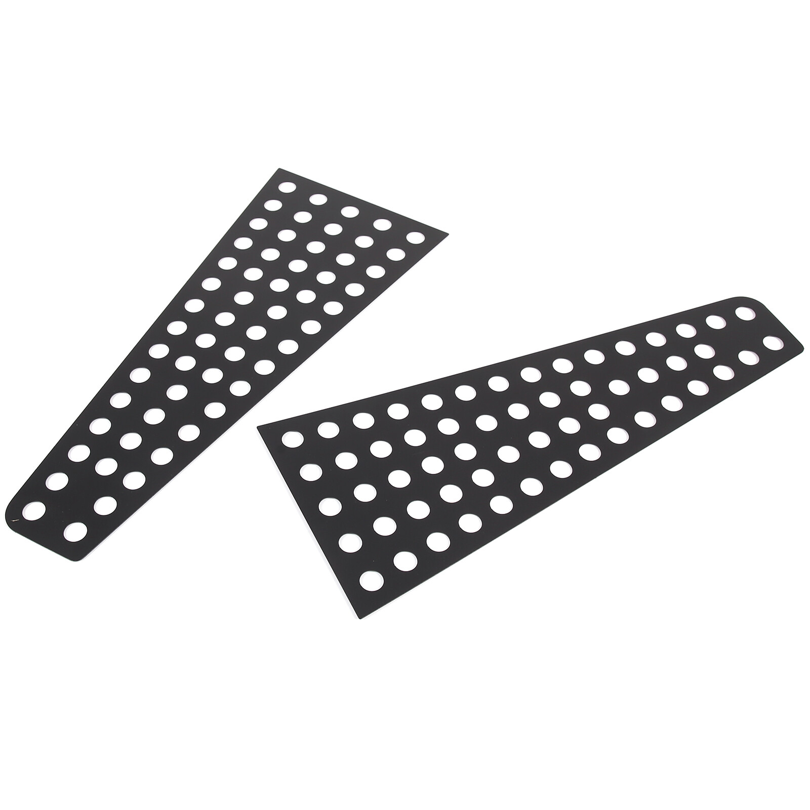 Alloy Rear Window Honeycomb Plate Trim For Toyota Prado LC150/Lexus GX 10-23 US