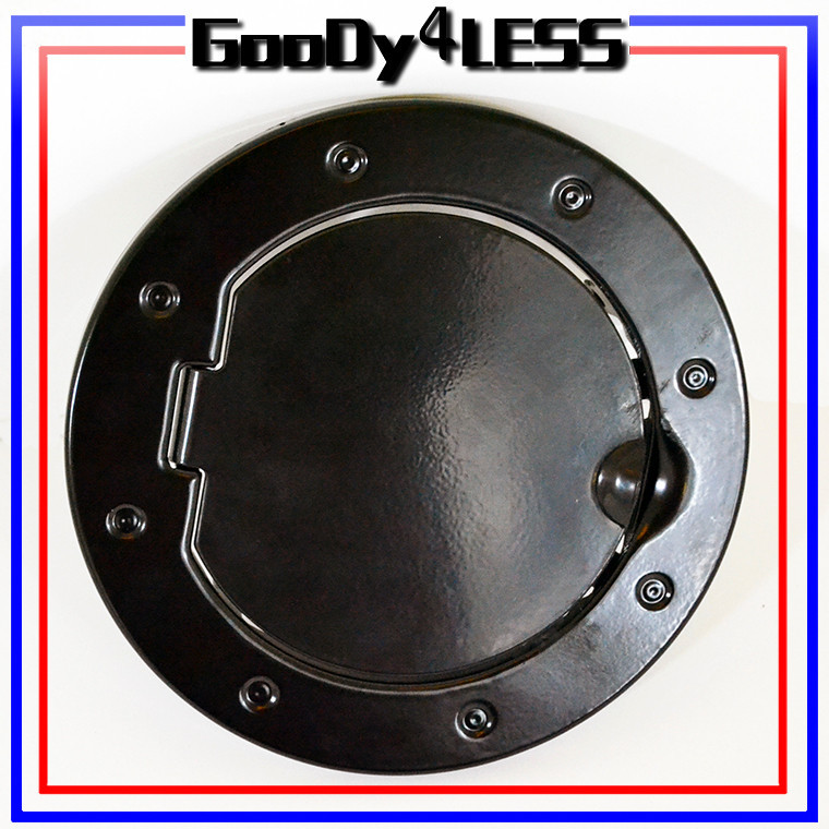 For 07-16 Jeep Wrangler JK Gas Fuel Door Assembly Glossy Powder Coated Cover