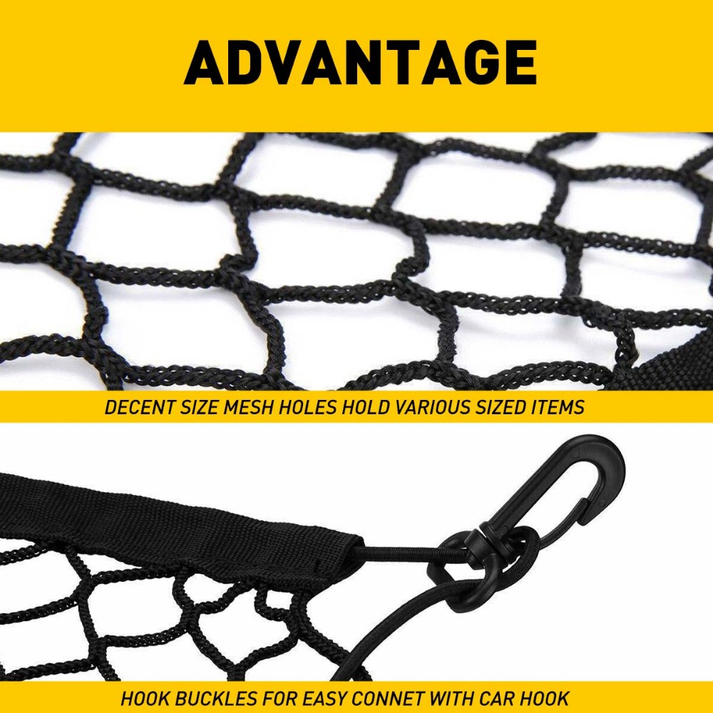 Rear Trunk Envelope Style Mesh Cargo Net for PORSCHE CAYENNE 2011-2026 Brand New