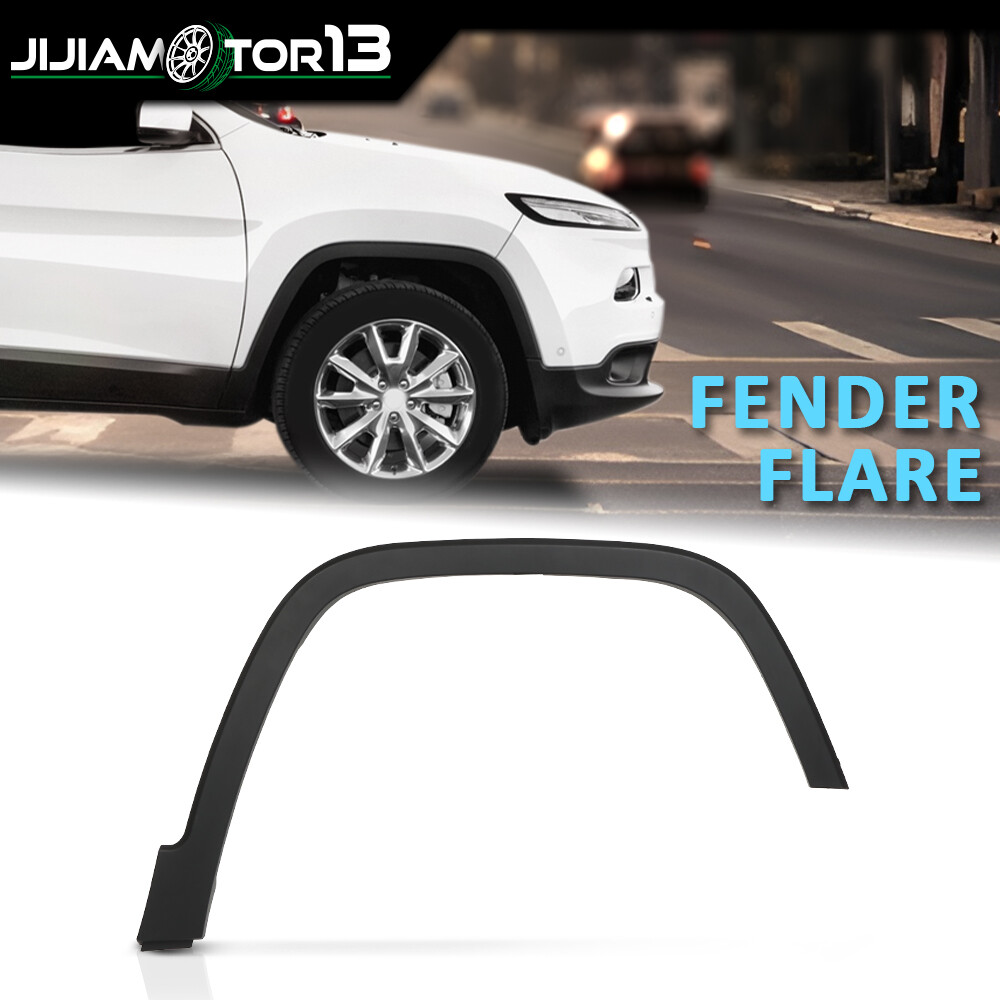 Fit for 14-18 Jeep Cherokee Wheel Arch Fender Flare Molding Trim RH Right Side