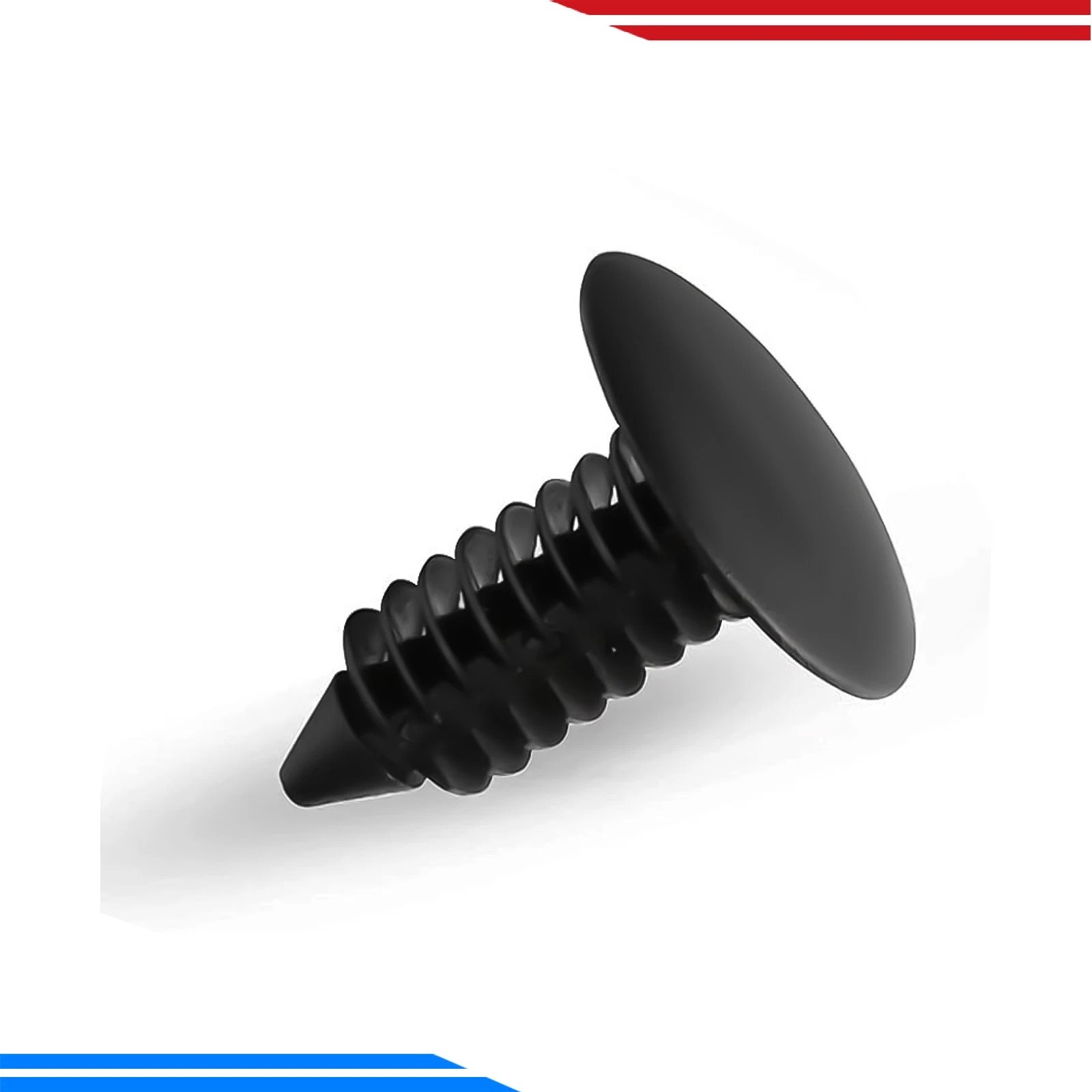 100Pcs/set Bumper Fastener Clips Auto Car Hole Rivets Retainer Fender Push Pin