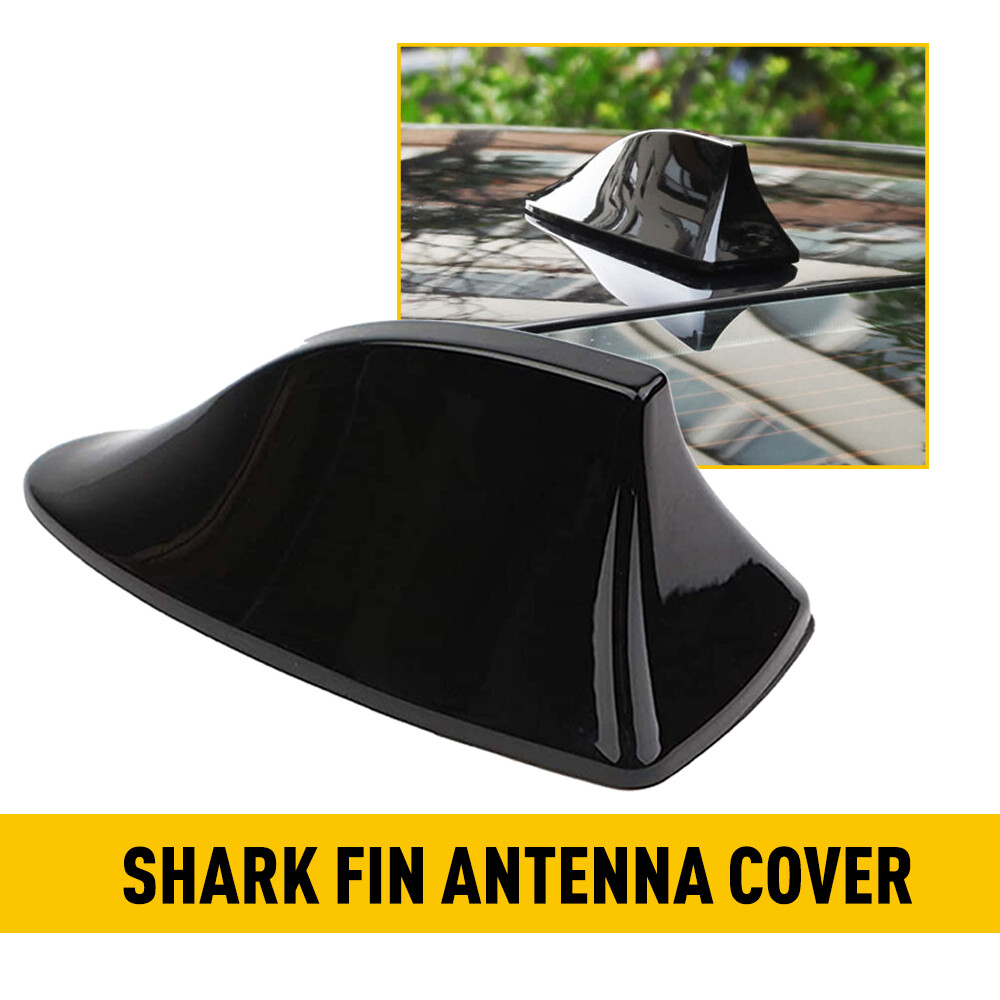 Fin Roof Carbon Fiber Car Antenna Shark Radio FM/AM Antena Cover Accessories US