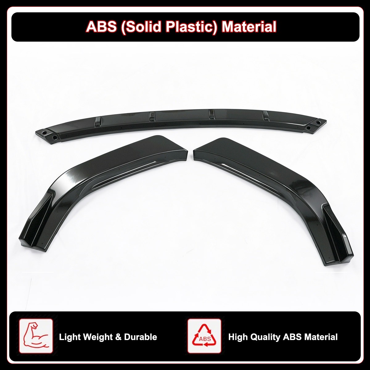 For Lexus IS250 IS350 IS300 F-Sport 14-16 Carbon Style Front Bumper Lip Splitter