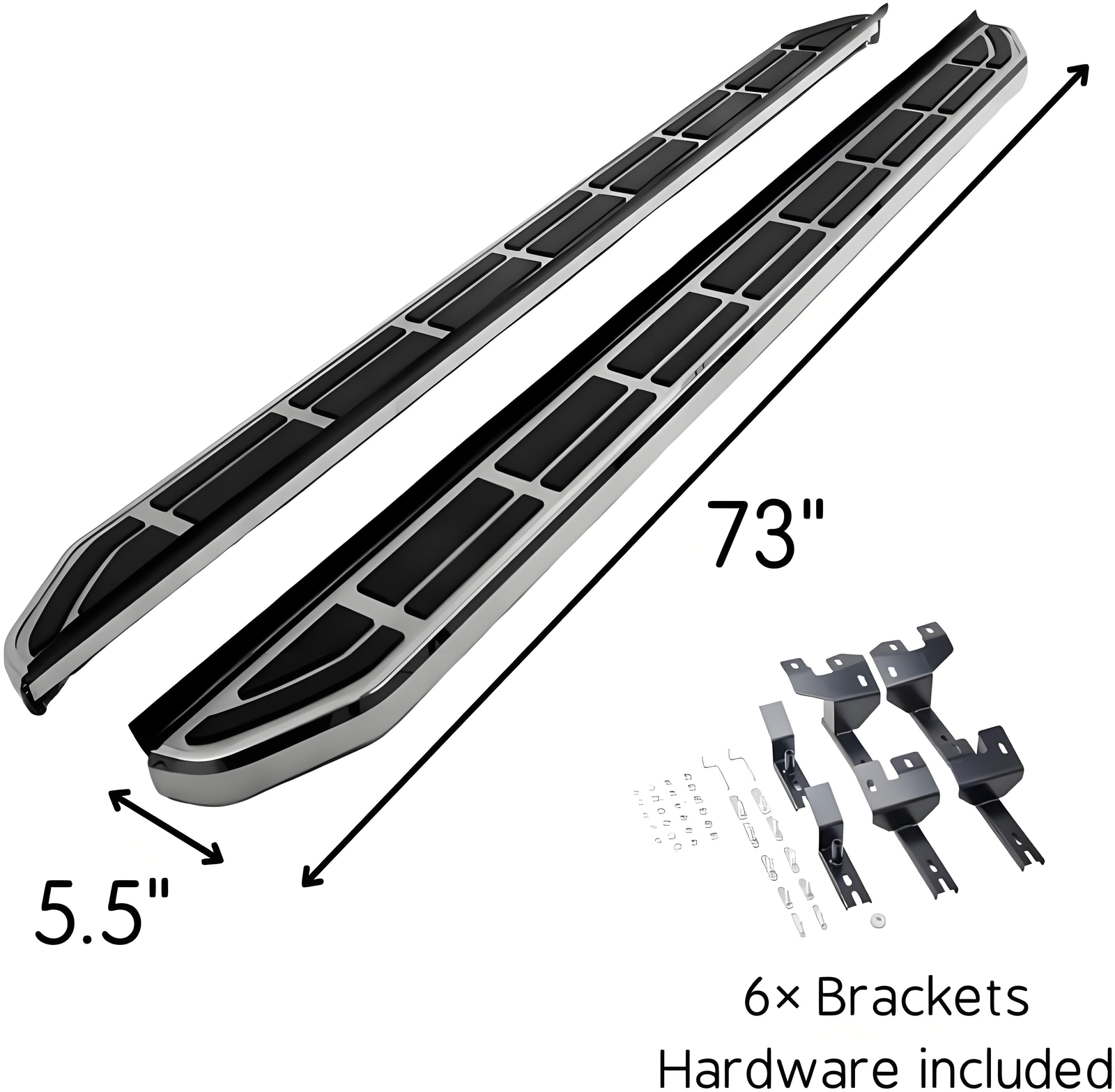 Running Boards Side Steps fit for Ford Explorer 2011-2019 Nerf Bar Foot Step