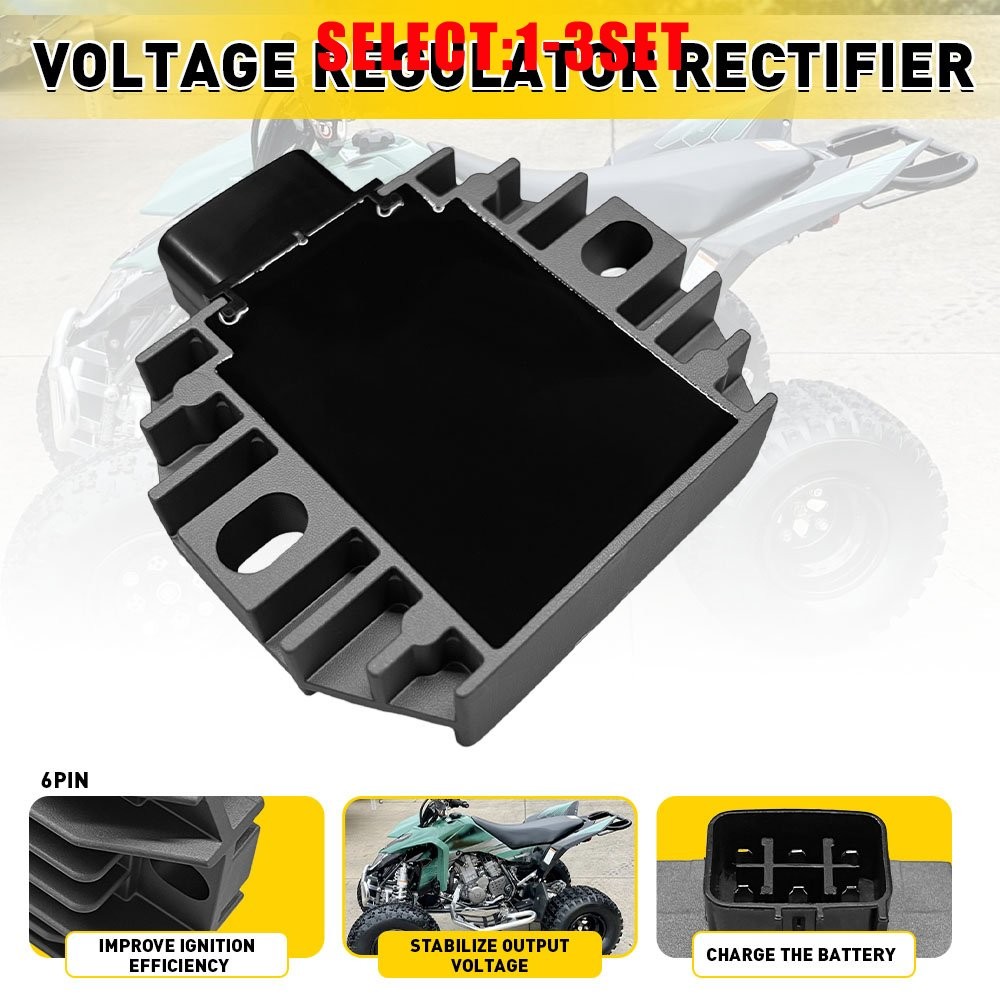 Regulator Rectifier for Yamaha Rhino 660 YXR660 2004-2007 1-3X