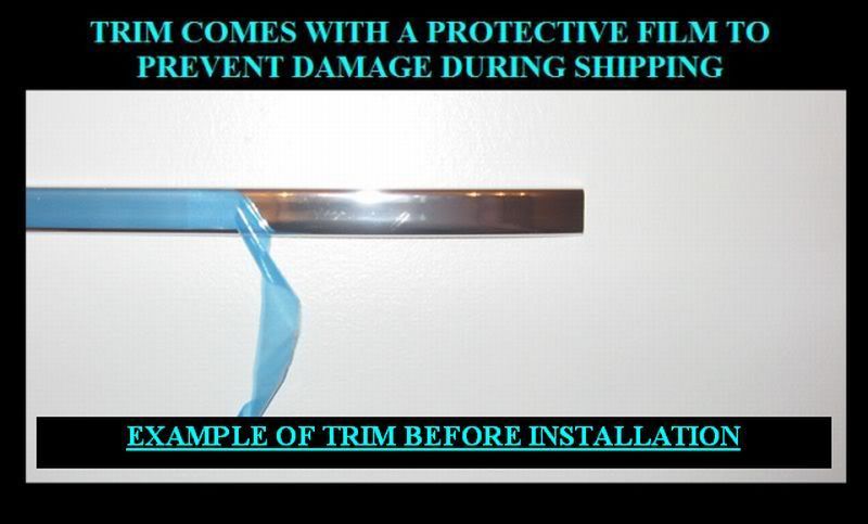 JAGUAR CHROME FRONT/BACK ROOF TRIM MOLDING 5 YEAR WRNTY+FREE INTERIOR PC