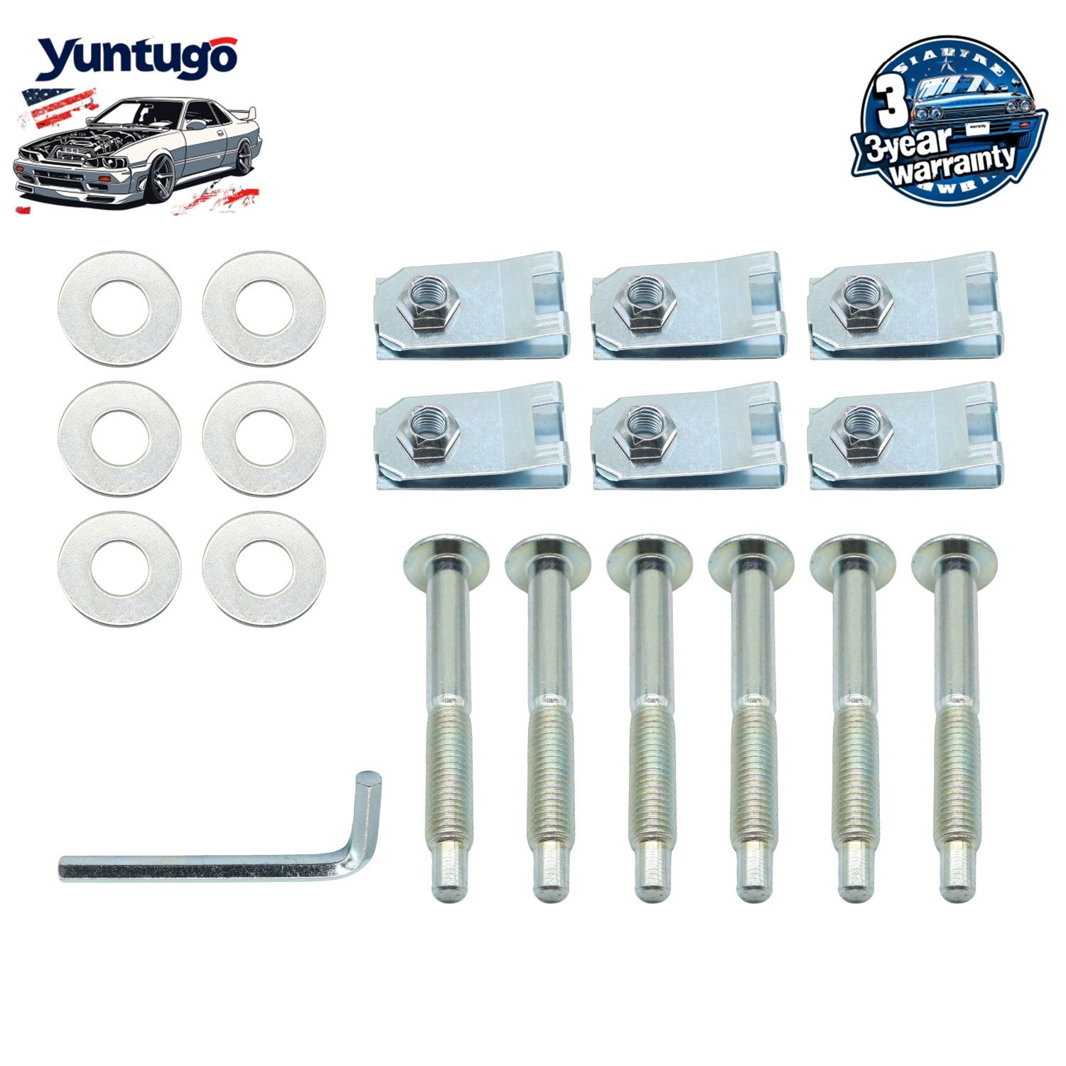 New for Ford Ranger 1983 – 2011 Truck Bed Mounting Hardware Bolts Kit