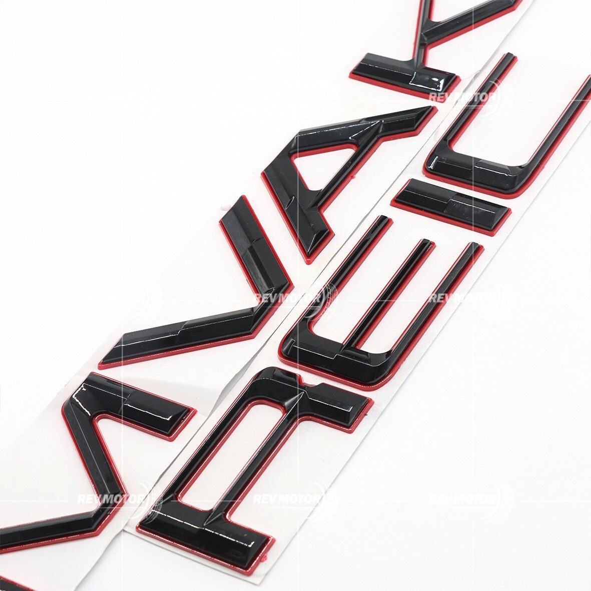Matte Glossy Tailgate Insert Letter Badge Emblem Adhesive 2022-2024 For Maverick