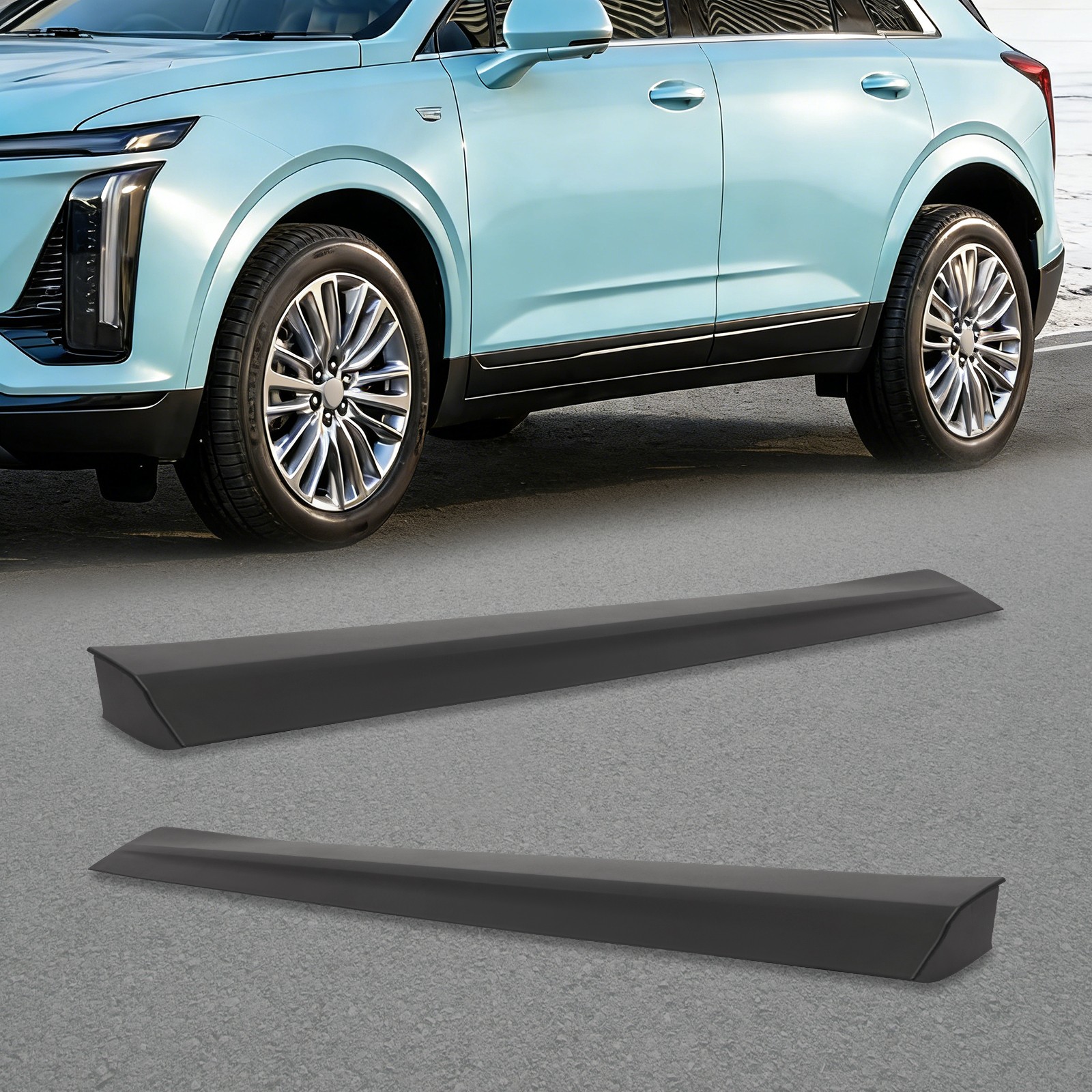 Driver & Passenger Side Front Door Trim Molding Lower For 2017-2025 Cadillac XT5