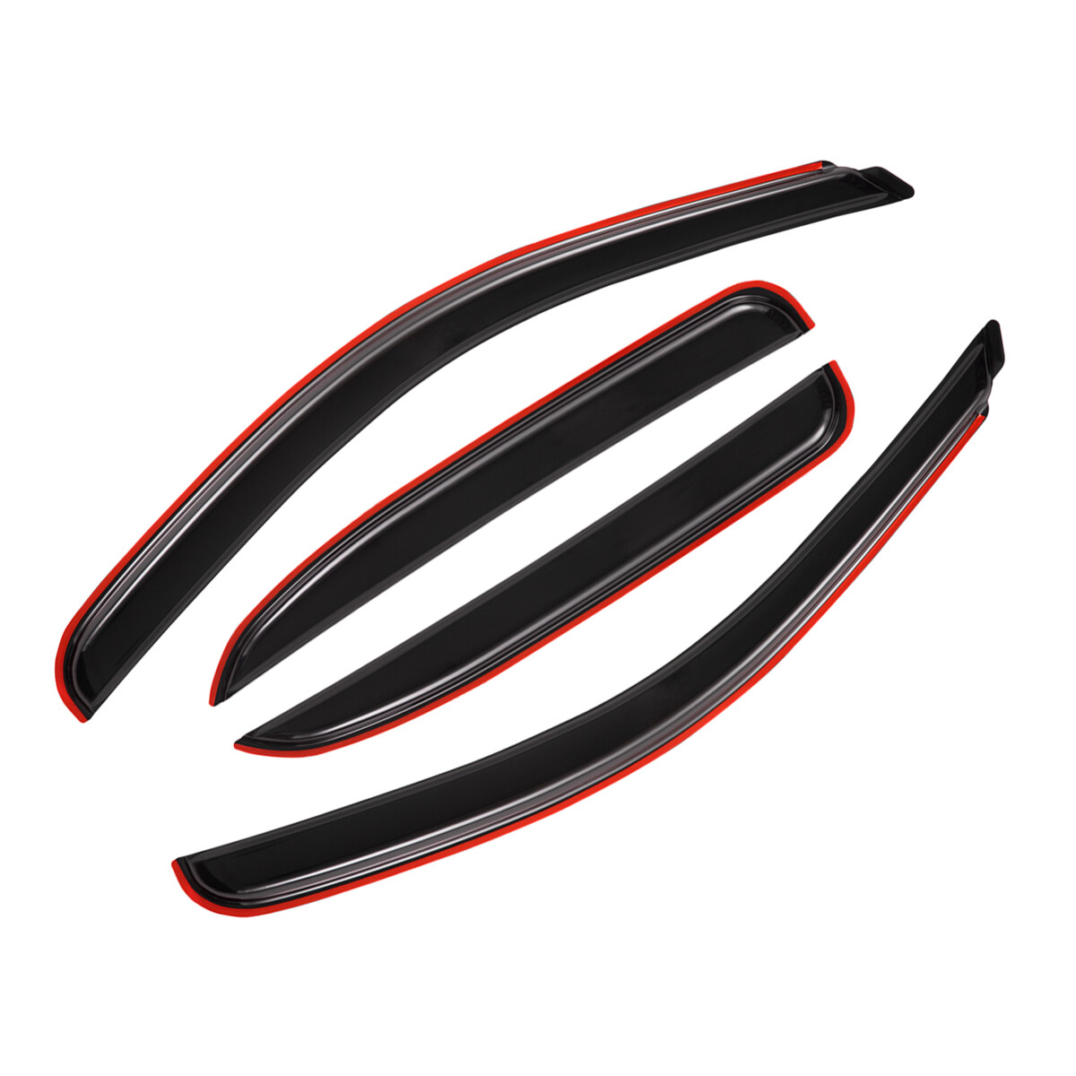 In-Channel Window Visor Sun Rain Guards For 2007-2014 Chevrolet Tahoe/GMC Yukon