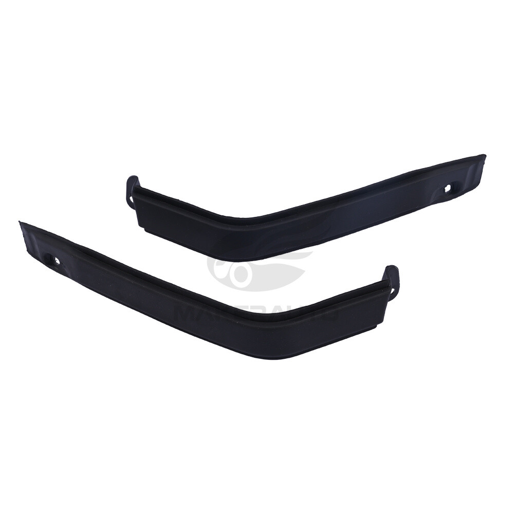 For Ford F150 2009-2014 Exterior Cab Corner Roof Moldings Left+Right Pair New