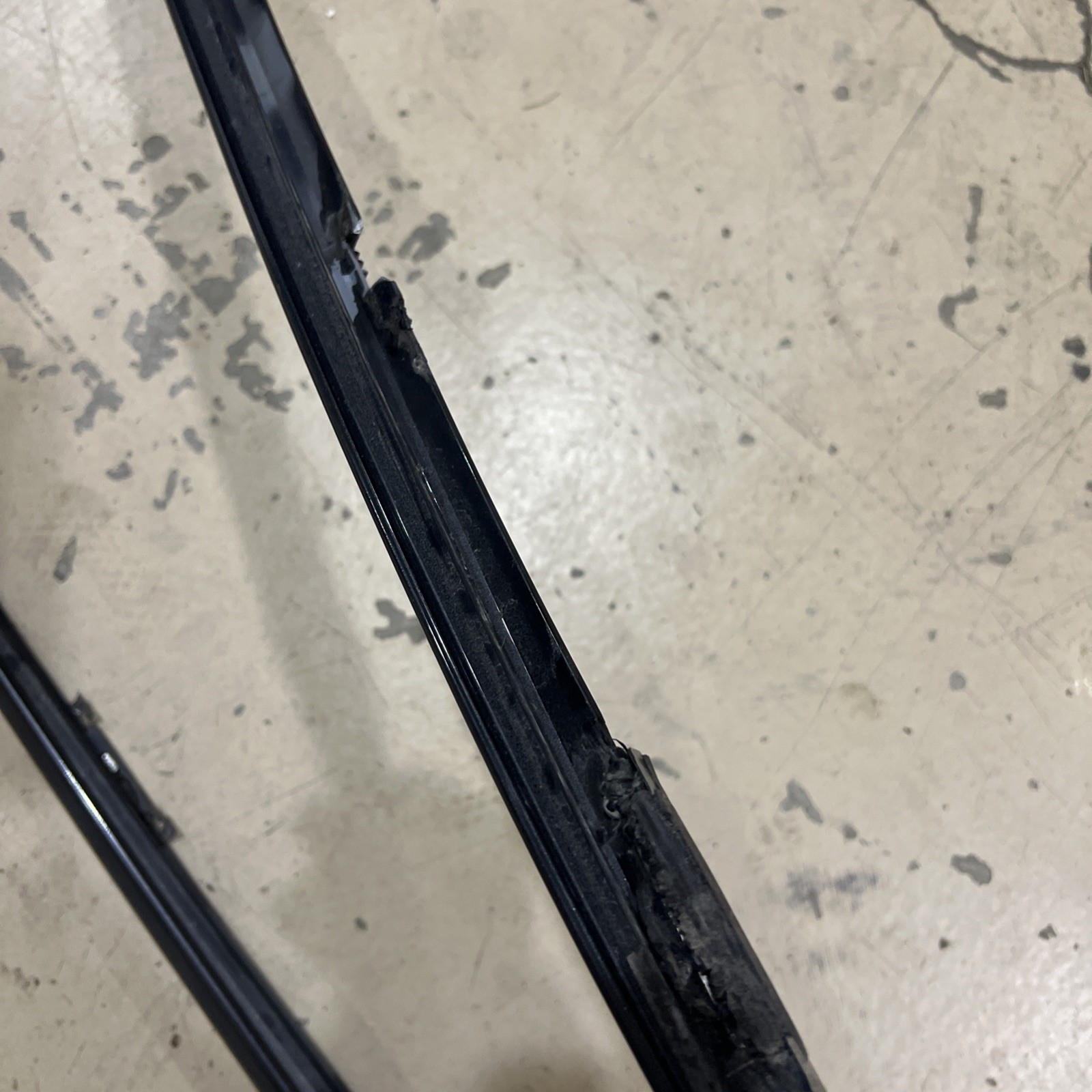 2009-2014 Acura TSX Passenger Driver Windshield Molding A Pillar Trim GREY OEM